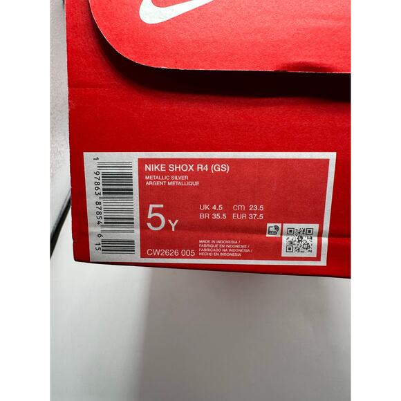 Nike Shox R4 GS “OG” 2025 size 5y/6.5 womens - Picture 6 of 7